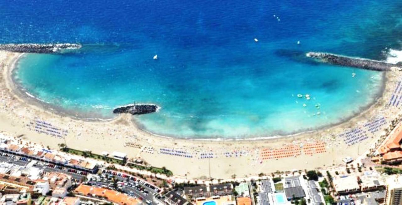 Ocean View Over Los Cristianos, Playa Las Vistas, Wifi 로스크리스티아노스 외부 사진